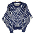 Vintage Grandpa Knit Sweater Large Blue Crewneck Argyle 90s Graphic Tee – Easygoing Wear · Perfect For Daily Wear