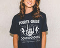 Last Day of School Fourth Grade Teacher Tee This Year Rocked Rocker Skeleton Shirt Fourth Grade Crew Teaching Assistant Class Dismissed Graphic Tee – Premium Graphic · Trending Graphic Apparel
