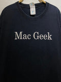 Vintage 1990s Apple Mac Geek Nerd Computer Tech Macintosh Logo T Shirt Graphic Tee – Feel-Good Design · Great Gift For Fans
