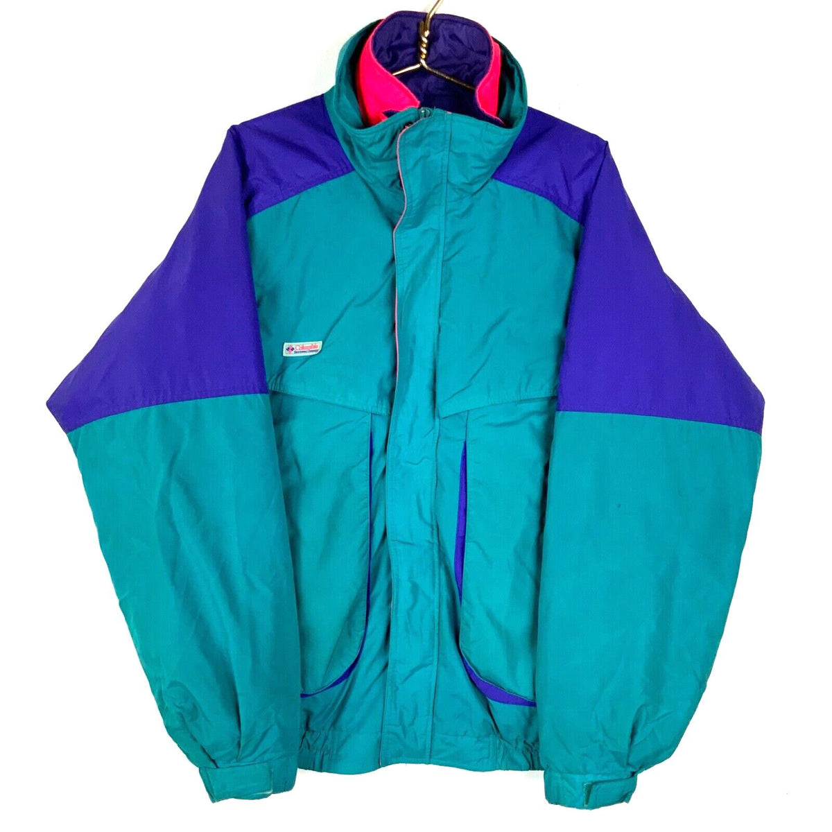 Vintage Columbia Powder Keg Reversible 3In1 Jacket Large Tall Full Zip 90s Graphic Tee – Aesthetic Look · Perfect For Daily Wear