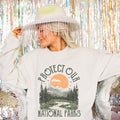 National Parks Sweatshirt Anti Maga Anti Trump Granola Girl Fuck Trump Fuck Donald Trump Leftist Shirt Democrat Shirt Sweatshirt – Premium Graphic · Great Gift For Fans