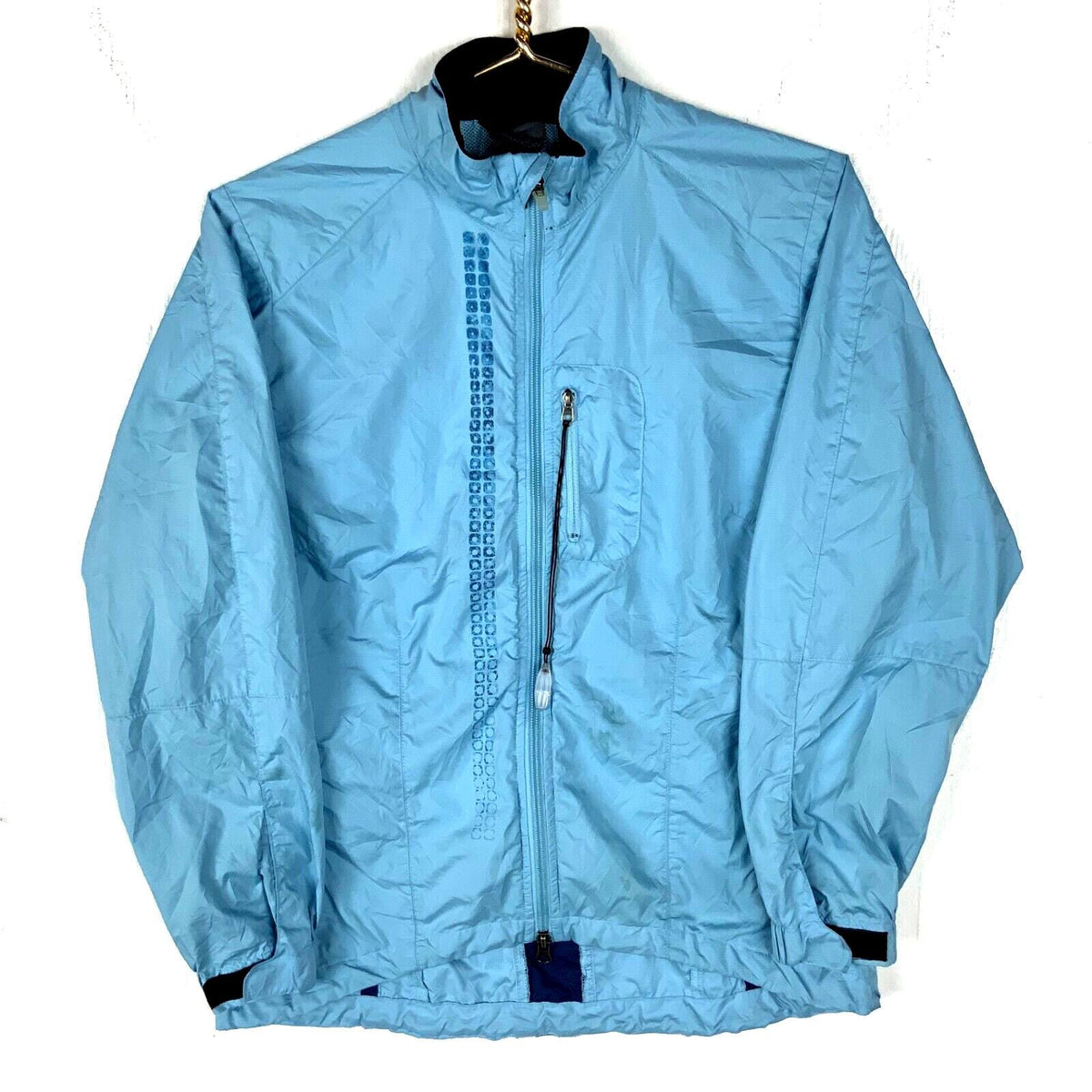 Vintage Nike Women39s Windbreaker Jacket Small Blue Full Zip Y2K Graphic Tee – Bold Style · Top Pick For Any Outfit