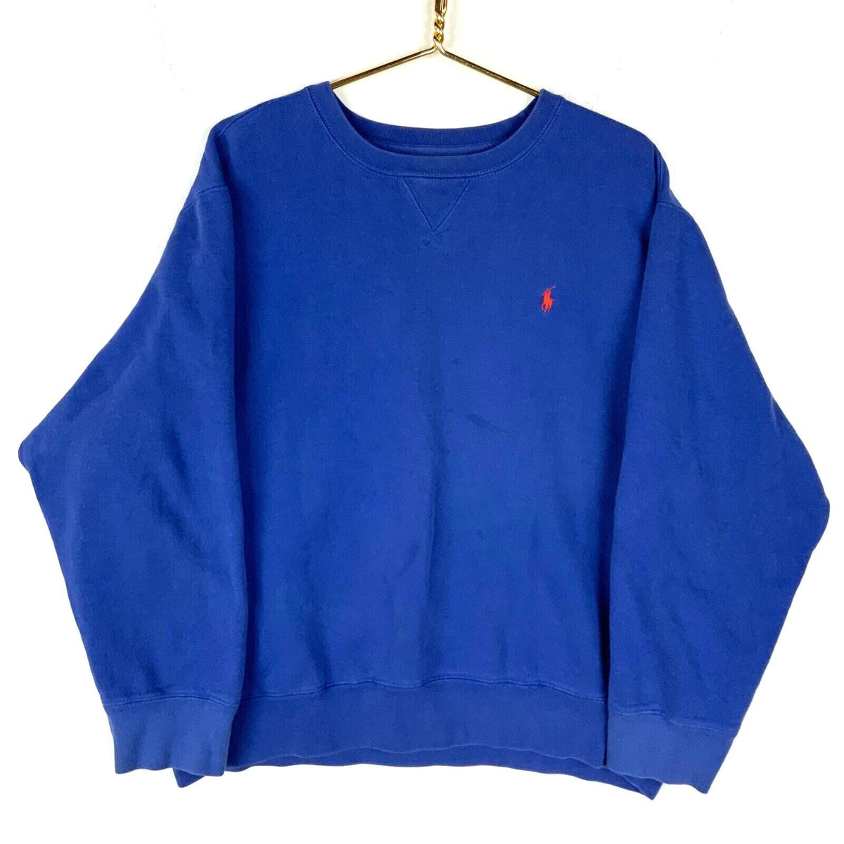 Vintage Polo By Ralph Lauren Sweatshirt Crewneck Size 2XL Blue Sweatshirt – Soft Feel · High-Quality Print