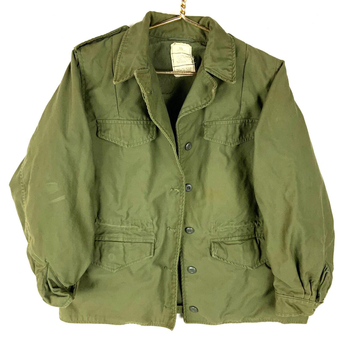 Vintage Military Og107 Jacket Size 14R Green Button Up Vietnam Era 1977 Graphic Tee – Warm & Stylish · Trending Graphic Apparel
