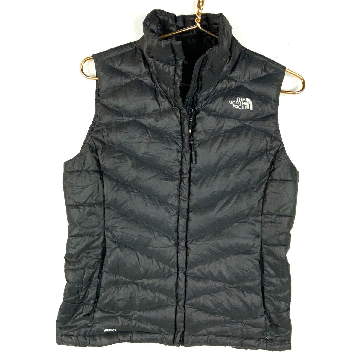 The North Face Women39s 550 Down Puffer Vest Size Small Black Full Zip Graphic Tee – Premium Graphic · High-Quality Print