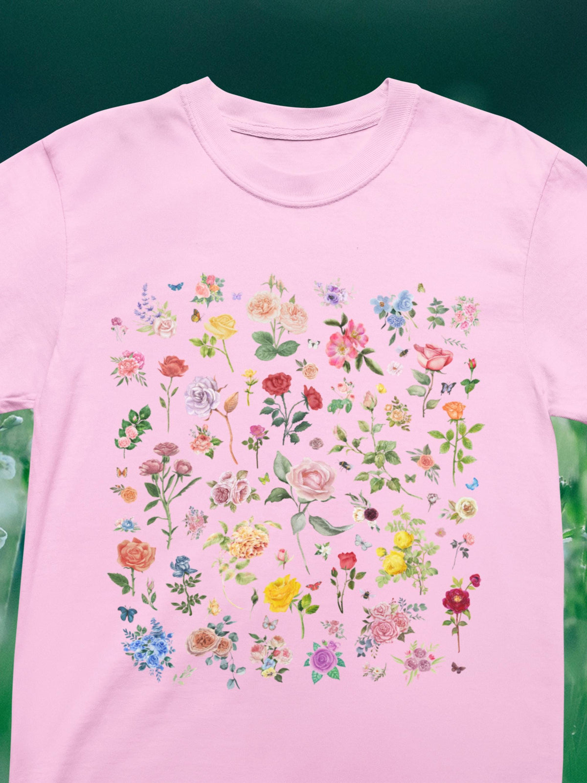 Rose Flower TShirt Mom Who Loves Flowers June Birth Month Gift for Mother39s Day Cute Birthday Present Florist or Daughter who Gardens Graphic Tee – Feel-Good Design · Trending Graphic Apparel