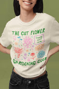 Cut Flower Gardening Tee Shirt for Flower Farmer or Mom Who Grows Cut Garden Flowers Cute Gardening TShirt with 90s Y2k Aeshetic Doodles Graphic Tee – Bold Style · Great Gift For Fans