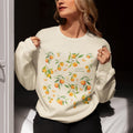Subtle Democrat Sweatshirt Oranges and Cute Flowers Presidents Aren39t Kings Floral Feminist Goblincore Fruit Lover Shirt Equal Rights Sweatshirt – Feel-Good Design · High-Quality Print