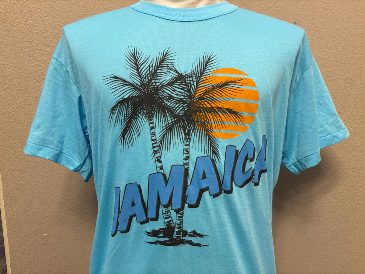 Vintage 80s Jamaica Palm Tree Vacation Tshirt L Graphic Tee – Feel-Good Design · Top Pick For Any Outfit