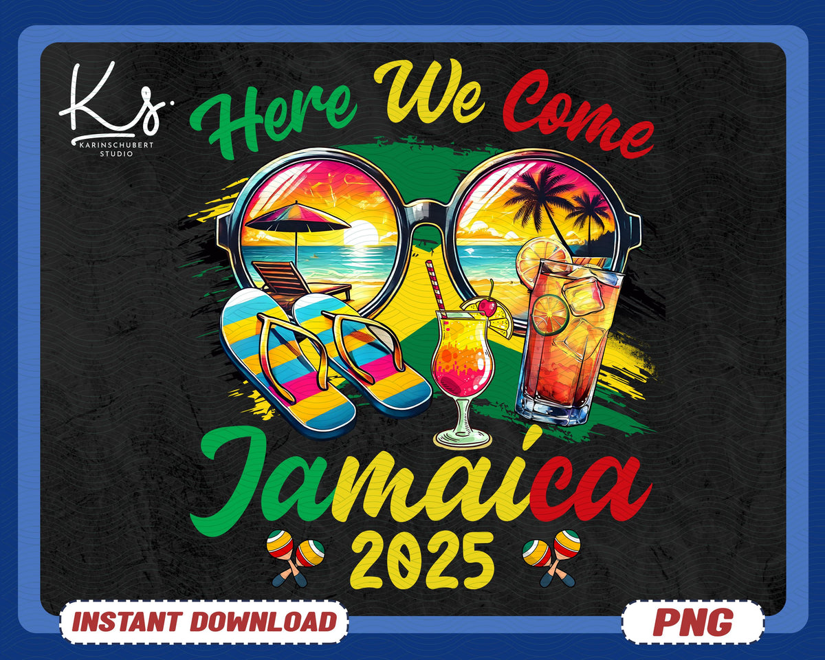 Here We Come 2025 Jamaica Png Jamaica Birthday Trip Png Birthday Queen Png Jamaica Birthday Crew Png Birthday Squad Png Girls Trip Png Graphic Tee – Soft Feel · Top Pick For Any Outfit