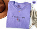 Funny Gay Pride Shirt Rainbow Cocktail Tshirt Minimalist Lgbtq Comfort Colors Queer Clothing Retro Pride Tee A Tini Bit Lesbian Gift Graphic Tee – Bold Style · High-Quality Print