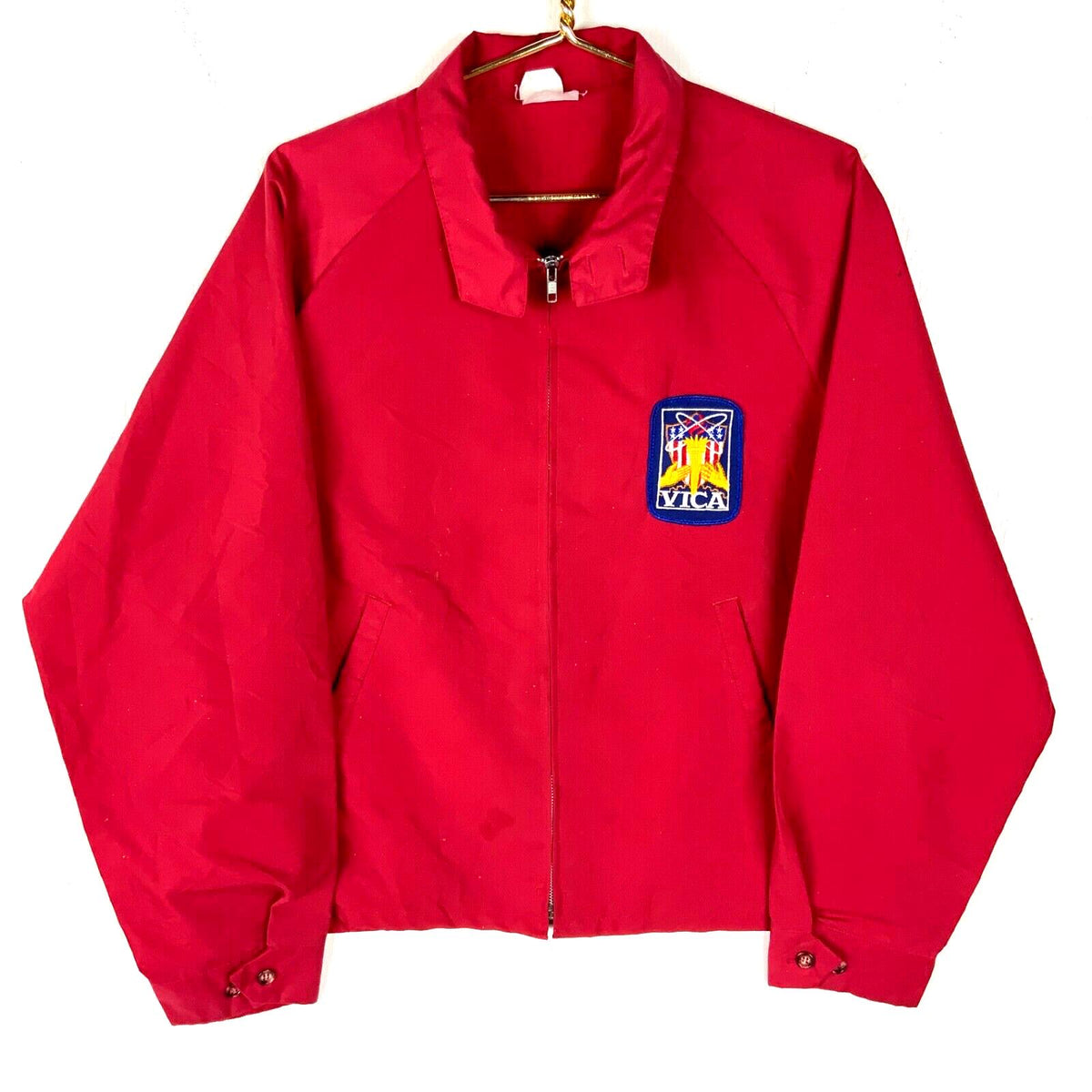 Vintage 1970s Harrington Jacket XL Red Full Zip Made In Usa Tamarack 70s Graphic Tee – Everyday Comfort · Trending Graphic Apparel