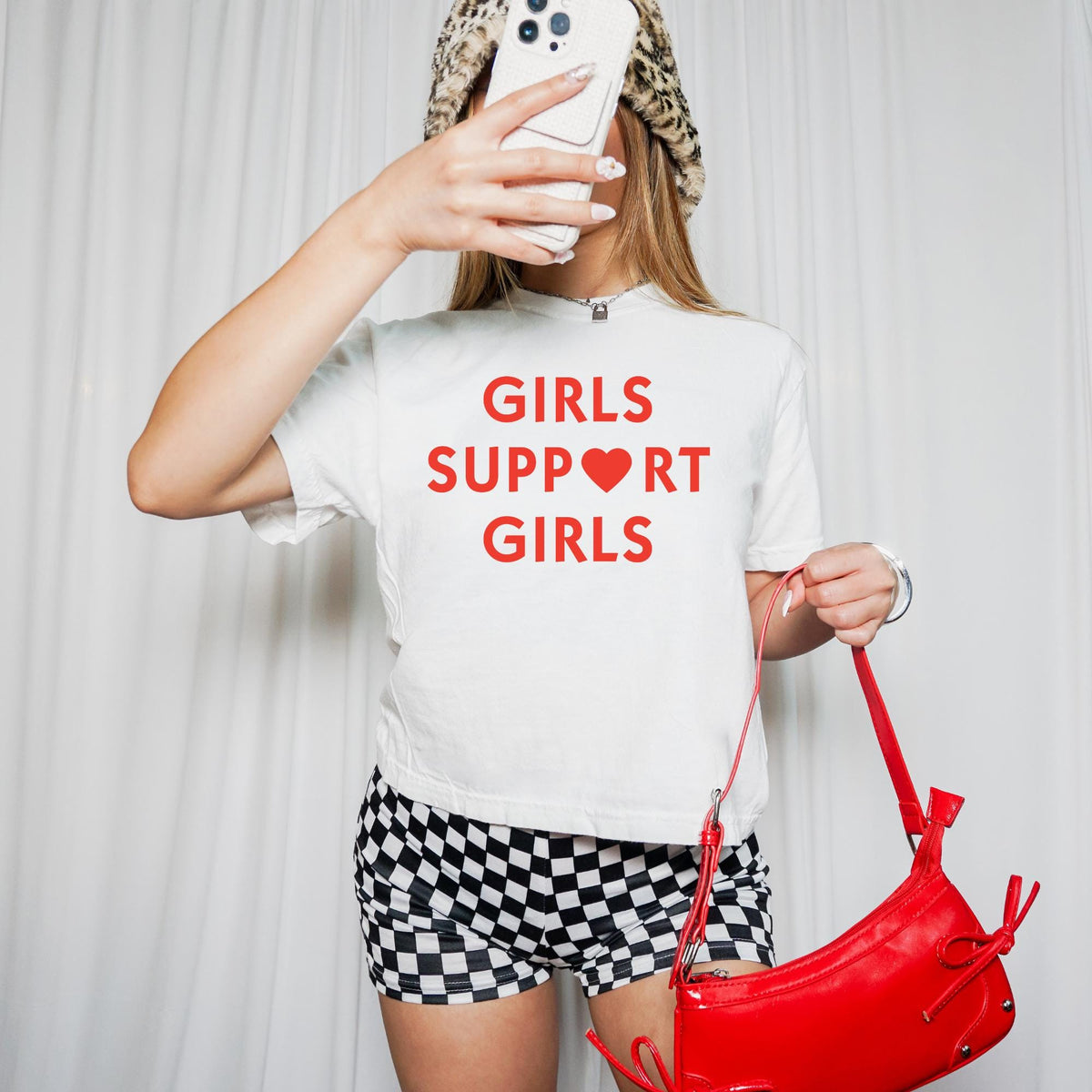 Girls Support Girls Womens Rights Feminist Shirt Feminism Equal Rights Girl Power Graphic Tee – Aesthetic Look · Top Pick For Any Outfit
