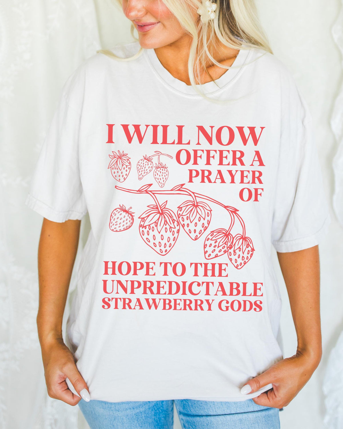 Funny Strawberry TShirt for Friend Who Loves Growing Strawberries in their Garden Funny Mother39s Day Gardening Gift for Grandma or Sister Graphic Tee – Soft Feel · High-Quality Print