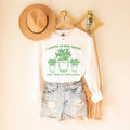 Funny Gardening Sweatshirt for Garden Lover Who Grows Too Much Mint Silly Herb Garden Humor Crewneck for Daughter or Grandma Who Gardens Sweatshirt – Everyday Comfort · High-Quality Print