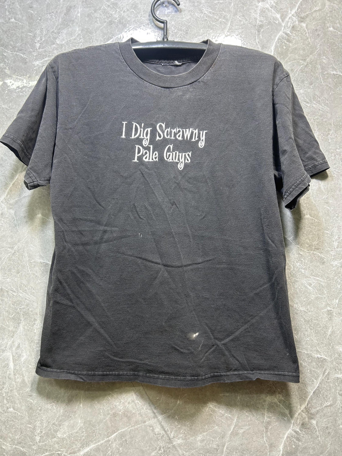 Vintage I Dig Scrawny Pale Guys 00s T Shirt Size M Graphic Tee – Aesthetic Look · High-Quality Print