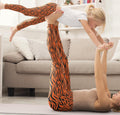 Bengal Tiger Leggings Mommy and Me Tiger Stripe Leggings Mommy Daughter Matching Tights Mommy and Me Sets Mother Daughter Outfits Graphic Tee – Cozy Vibes · Great Gift For Fans