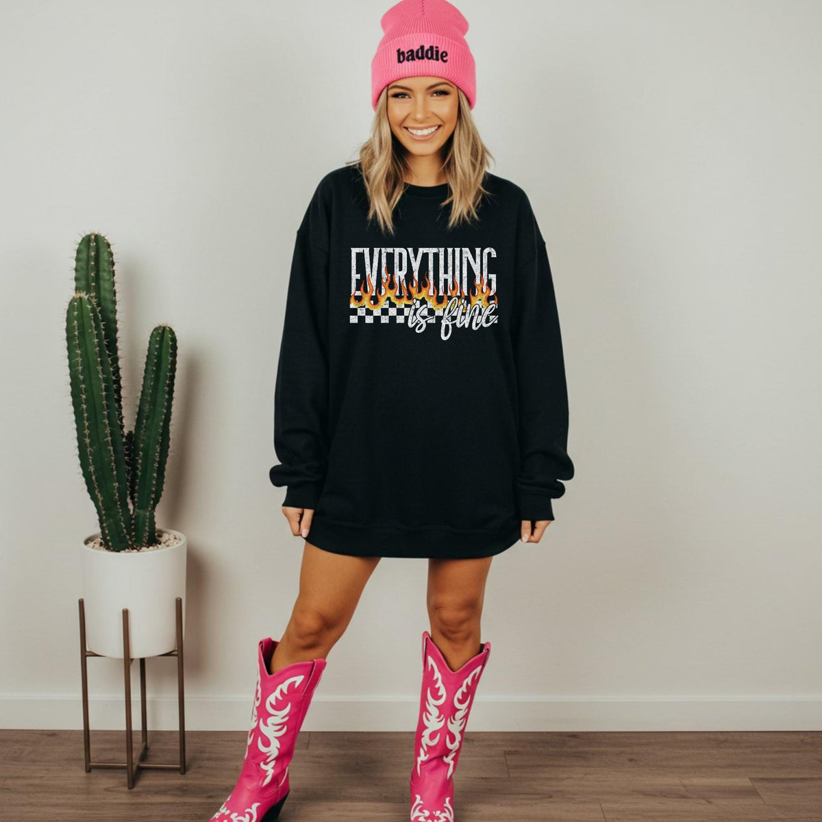 Everything is Fine Shirt Dumpster Fire Shirt New Mom Gift Mothers Day Gift Funny Mom Shirt Gift for Her Graphic Tee – Aesthetic Look · High-Quality Print
