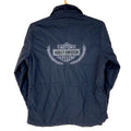 Harley Davidson Women39s Windbreaker Jacket Medium Black Snap Button Graphic Tee – Easygoing Wear · Must-Have Style
