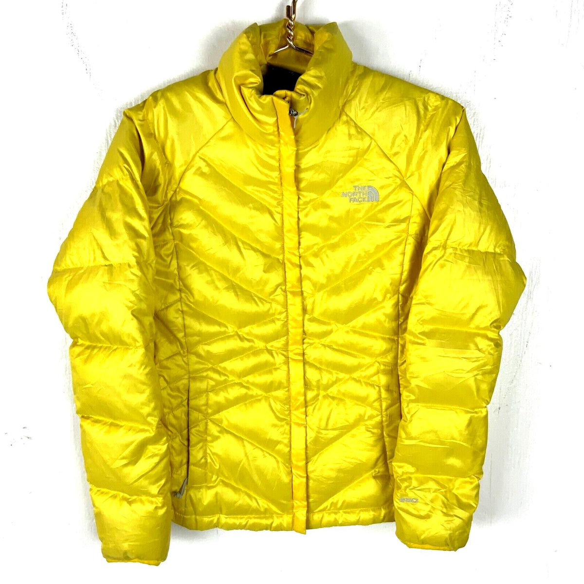 The North Face 550 Down Women39s Puffer Jacket XS Yellow Full Zip Graphic Tee – Fan Favorite · Great Gift For Fans