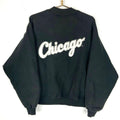 Vintage Chicago White Sox Russell Sweatshirt Jacket Large Black Snap Button Mlb Sweatshirt – Fan Favorite · High-Quality Print