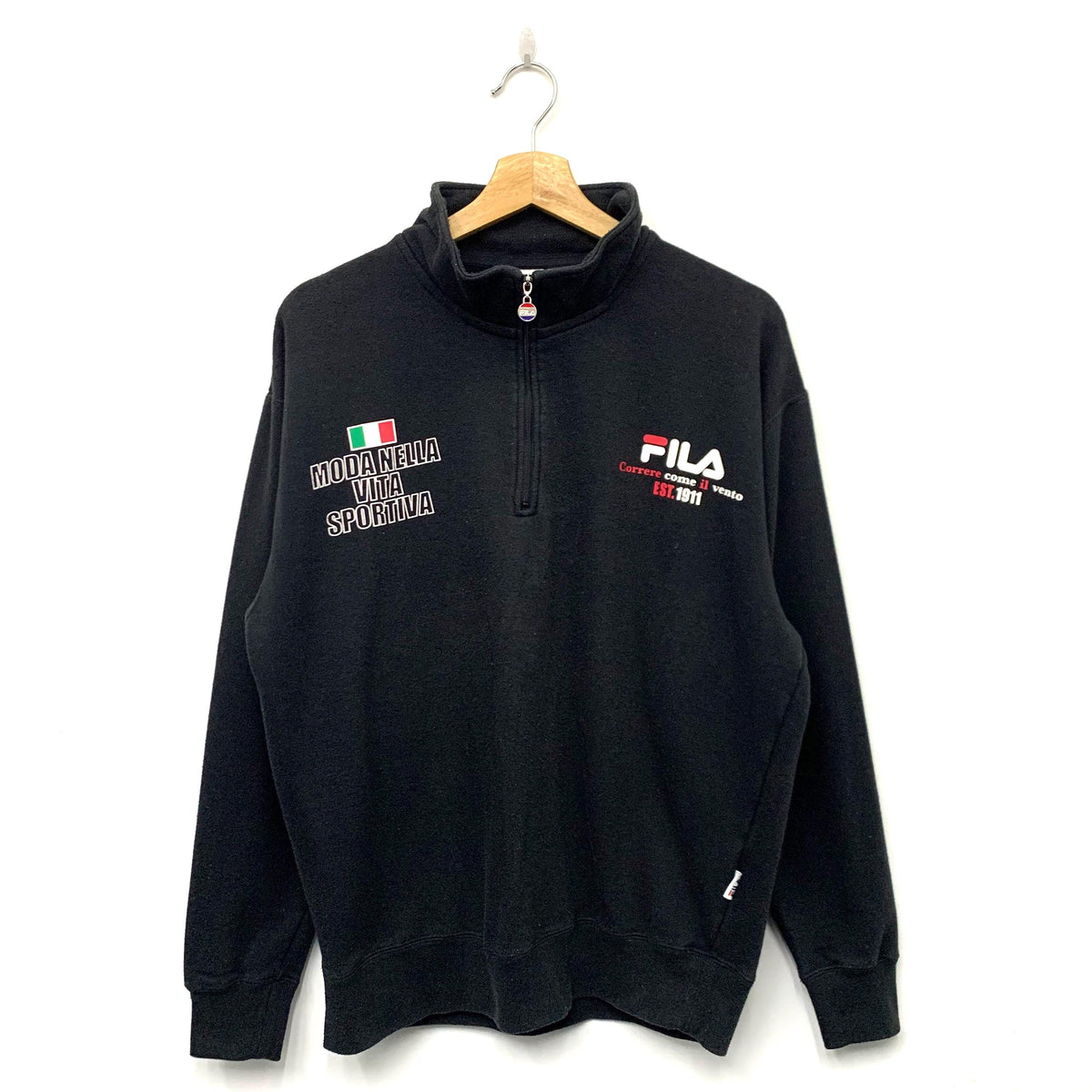 Vintage Fila Half Zip Pullover Sweatshirt Size Medium Sweatshirt – Cozy Vibes · Trending Graphic Apparel
