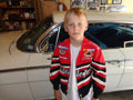 Dale Earnhardt Jr Chase Racing Nascar Oreo Snap On Snap Jacket Kids Size XS All Logo Letter Stitched Embroidered Graphic Tee – Warm & Stylish · High-Quality Print
