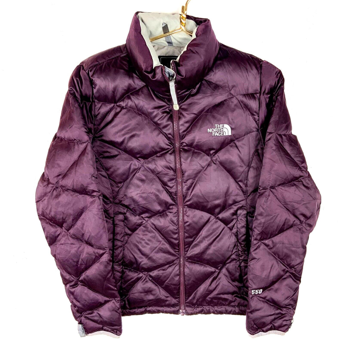 The North Face 550 Down Women39s Jacket Medium Purple Full Zip Graphic Tee – Cozy Vibes · Top Pick For Any Outfit