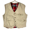 Vintage Woolrich Vest Large Beige Flannel Lined Made In Usa 90s Graphic Tee – Premium Graphic · Perfect For Daily Wear