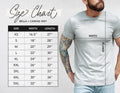 Men39s Bella Canvas 3001 Size Chart T Shirt Sizing Chart Bella Canvas 3001 Unisex Jersey TShirt Measurement Chart BC 3001 Gray Size Chart Jersey – Warm & Stylish · Perfect For Daily Wear
