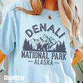 Denali Shirt Protect Our National Parks Shirt Nature Lover Gift Conservation Gift Alaska Nature Lover Gift Granola Girl Graphic Tee – Soft Feel · Perfect For Daily Wear