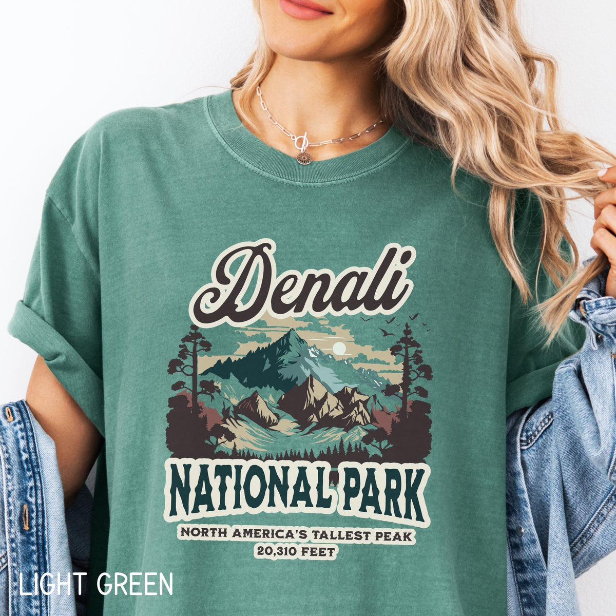 Denali Shirt Denali National Park Shirt Alaska Family Trip Shirt Political Democratic Social Justice Shirt Democrat Gift Activist Gift Graphic Tee – Aesthetic Look · Must-Have Style