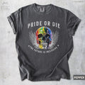 Skeleton Gay Pride Shirt The Future is Inclusive Rainbow Pride Tee Trans Rights Gift LGBTQ Ally Feminist Lesbian Social Justice TShirt Graphic Tee – Bold Style · Must-Have Style