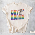 LGBTQ Ally Shirt Gay Rights Rainbow Flag TShirt Funny Raccoon Tshirt Feral Queer Clothing Retro Lesbian Bisexual Social Justice Shirt Graphic Tee – Soft Feel · Top Pick For Any Outfit