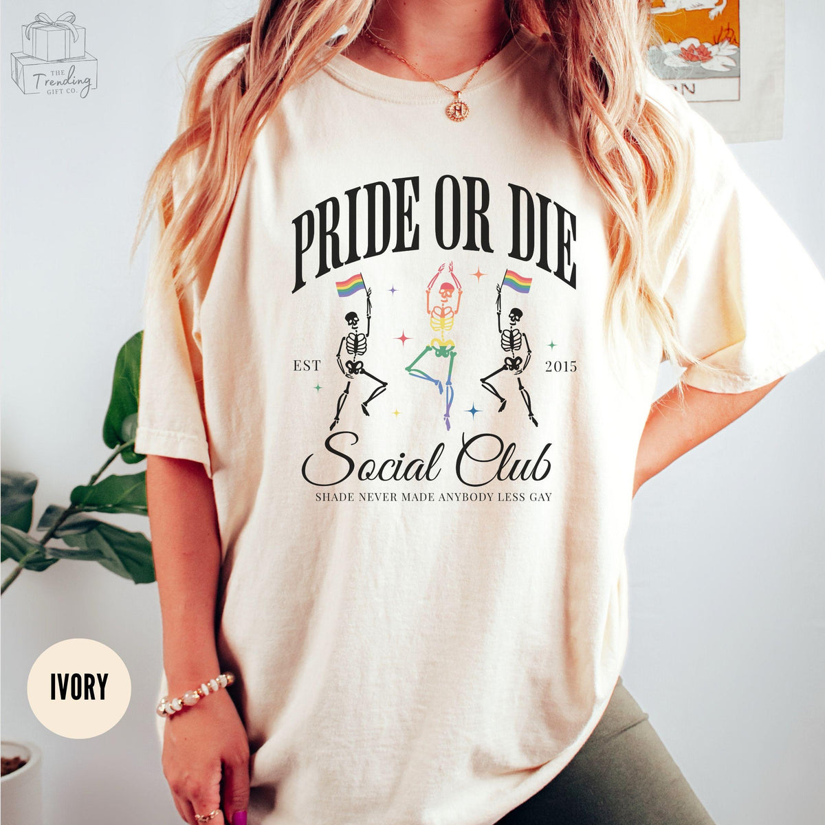 LGBT Skeleton Pride Shirt Rainbow Subtle Pride TShirt LGBTQ Ally Shirt Shade Never Made Anybody Less Gay TeeLesbian Social Justice Shirt Graphic Tee – Premium Graphic · Top Pick For Any Outfit