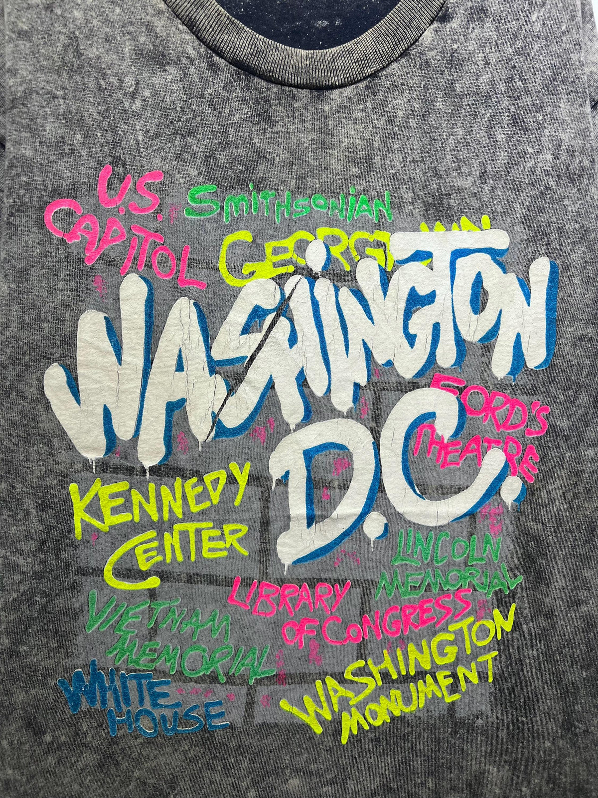 Vintage 90s Washington DC Acid Wash T Shirt Size L Capitol Monument Souvenir Streetwear Urban Fashion 1990s Travel Tee Graphic Tee – Cozy Vibes · Trending Graphic Apparel