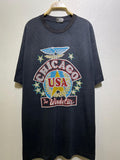 Vintage 90s Chicago The Windy City T Shirt Size L Skyline Landmark Souvenir Travel Tee Cityscape Streetwear Urban Fashion Graphic Tee – Feel-Good Design · Trending Graphic Apparel