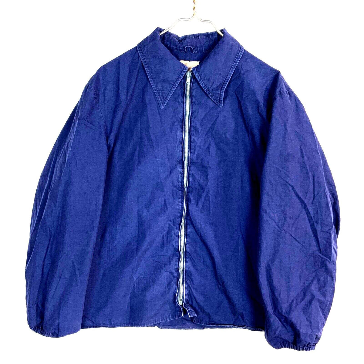 Vintage 1970s Harrington Jacket Medium Blue Full Zip Made England Morton Knight Graphic Tee – Easygoing Wear · High-Quality Print