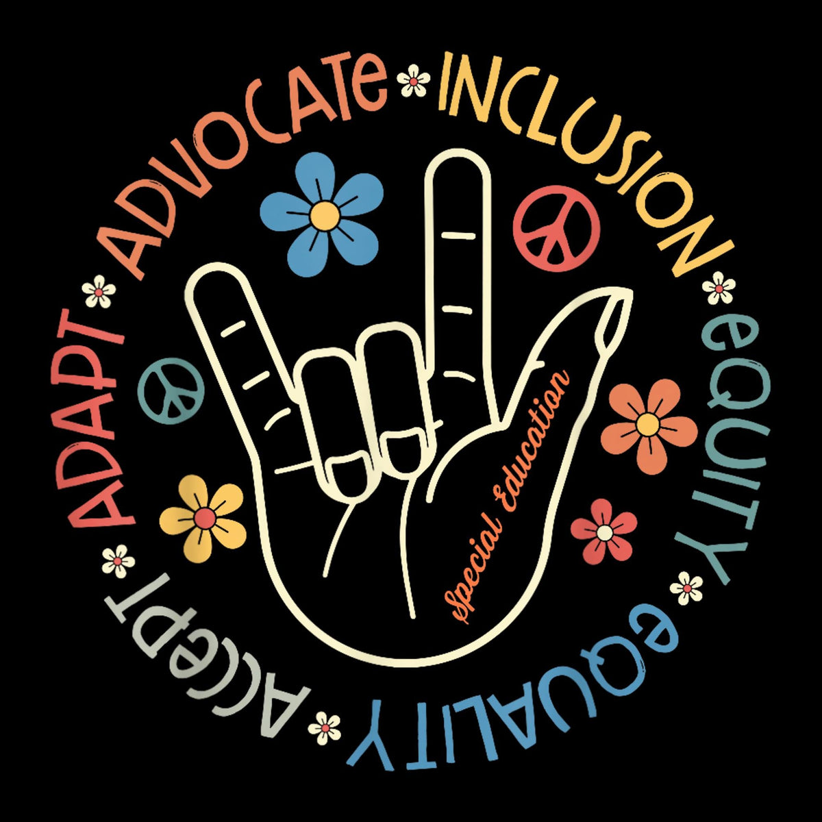 Special Education Teacher Inspirational PNGSPED Teachers Autism Awareness DesignSPED Teacher PngAutism Teacher ArtSpecial Ed PngTeacher Graphic Tee – Premium Graphic · Perfect For Daily Wear