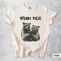 Funny Raccoon T Shirt Trash Talk y2k Slogan Tee Racoon Lover Pinterest Aesthetic Sarcastic Meme T Shirt Graphic Tee – Aesthetic Look · Great Gift For Fans