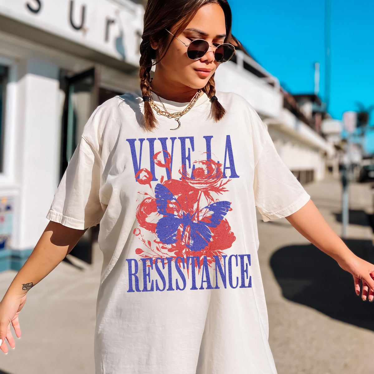 Vive La Resistance Vive La Resistance Shirt Feminist Shirt Feminist Gift Empowering Shirt Women Female Shirt Anti Maga Graphic Tee – Easygoing Wear · Great Gift For Fans
