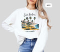 Santa Barbara California Sweatshirt Unisex Crewneck Holiday Gift Idea Beach Lover Jumper Cozy Winter Top Travel Sweatshirt Sweatshirt – Bold Style · Must-Have Style