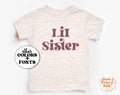 Little Sis Baby Bodysuit Lil Sister Toddler Shirt Lil Sis Tee Little Sister Outfit Little Sister Bodysuit Little Sister Toddler Shirt Graphic Tee – Everyday Comfort · High-Quality Print