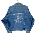 Vintage Wrangler Denim Jean Jacket XL Blue Medium Wash Bull Rider Rodeo Western Graphic Tee – Everyday Comfort · High-Quality Print
