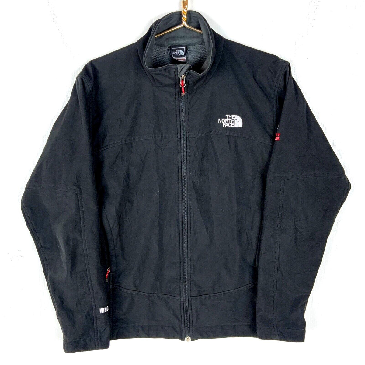 The North Face Summit Series Windbreaker Jacket Medium Black Full Zip Graphic Tee – Bold Style · High-Quality Print