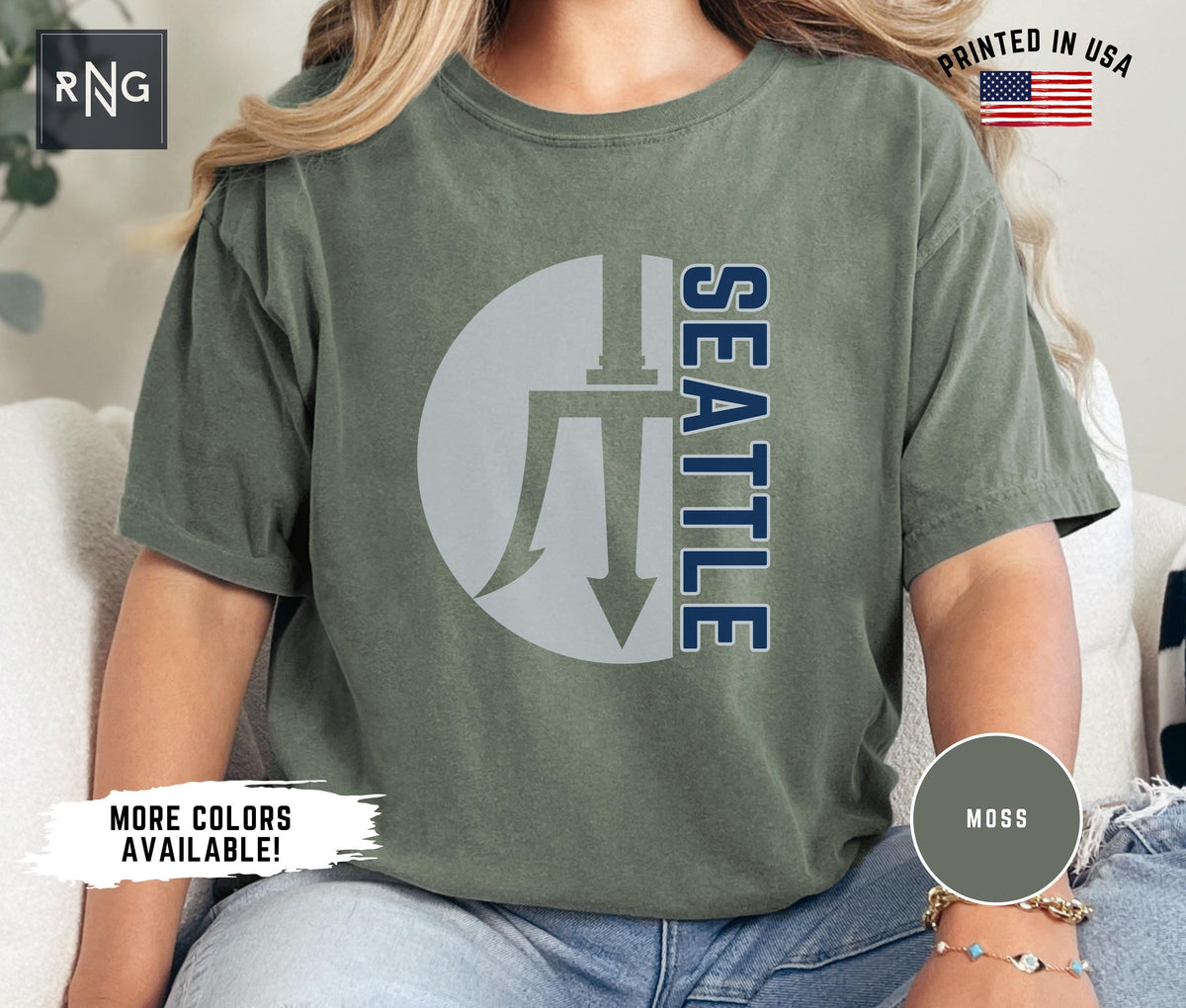 Seattle Baseball Shirt Mariner Baseball Gameday Shirt Retro Mariner Shirt Baseball Fan Gift Seattle Sports Fan Gift Mariner Fan Apparel Graphic Tee – Everyday Comfort · Perfect For Daily Wear