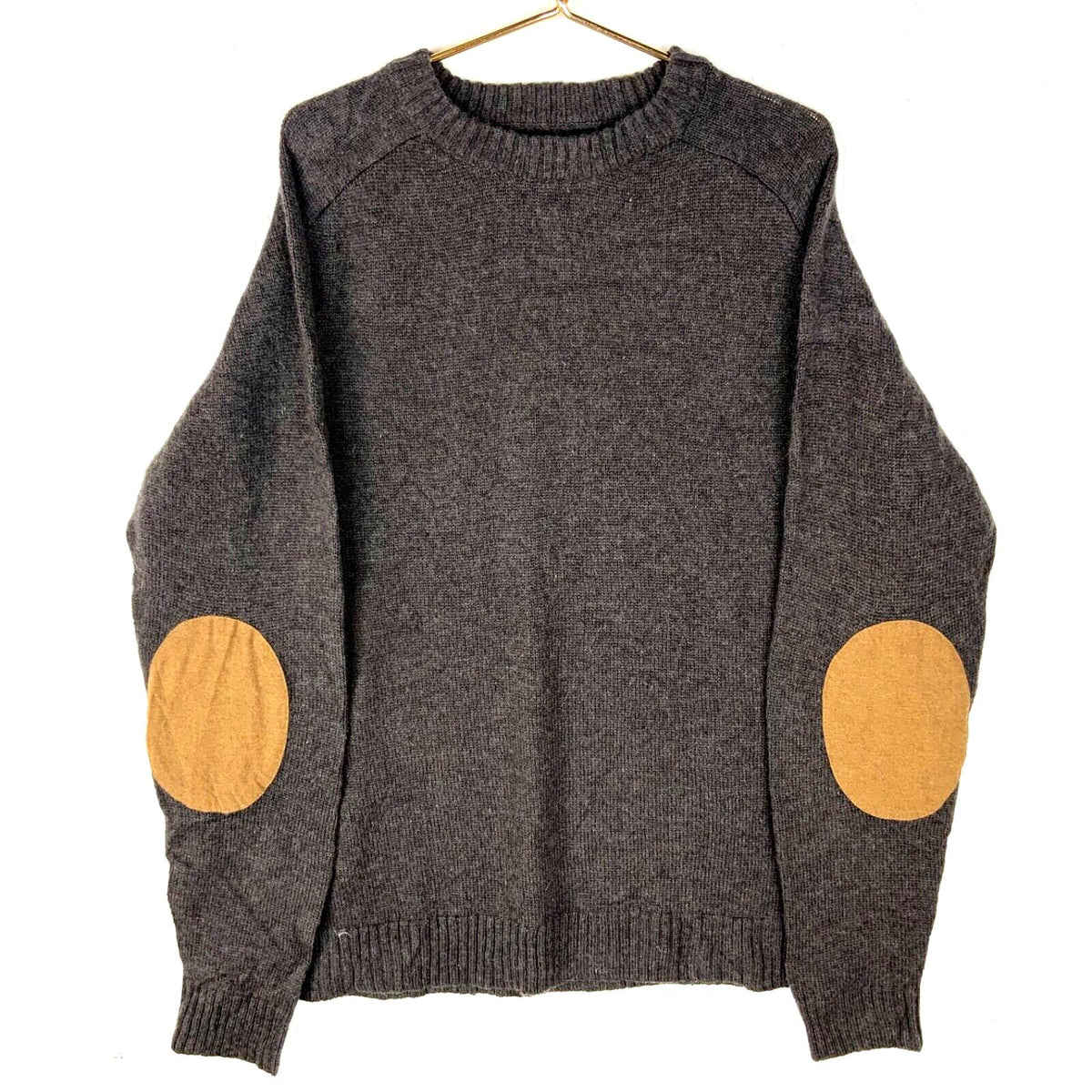 Vintage Woolrich Knit Wool Sweater XL Gray Crewneck Leather Elbow Patch Graphic Tee – Fan Favorite · Trending Graphic Apparel