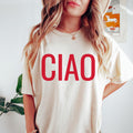 Ciao Bella Shirt Italy Shirt Gift for her Graphic Tee – Aesthetic Look · High-Quality Print