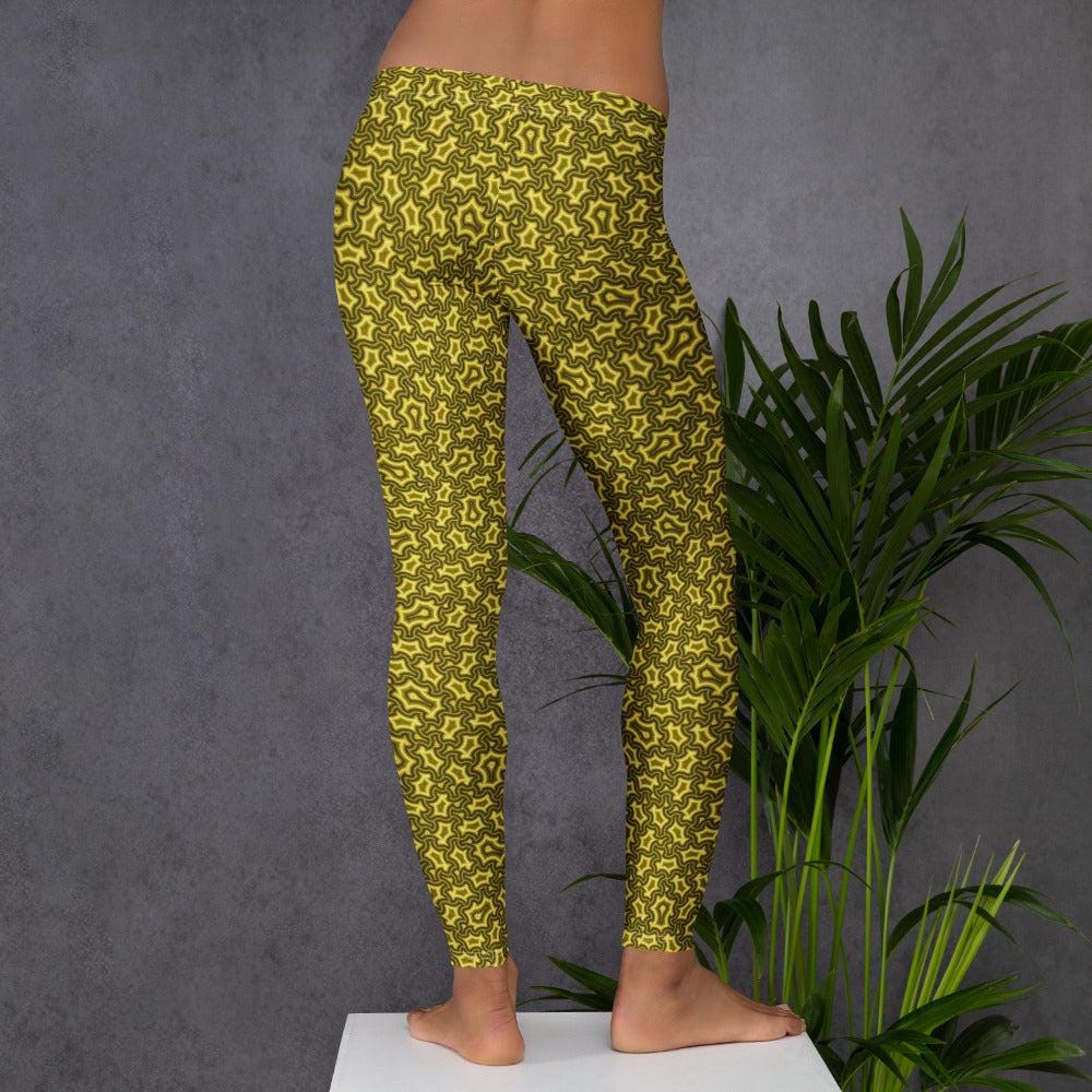 Leggings Geometric Pattern Harpy Olive Brown Graphic Tee – Easygoing Wear · Great Gift For Fans