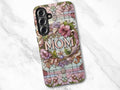 Faux Stained Glass Mom Android Phone Case Unique Mother39s Day Gift Floral Aesthetic Gift for Her Phone Cover Google Pixel Samsung Galaxy Graphic Tee – Warm & Stylish · Top Pick For Any Outfit